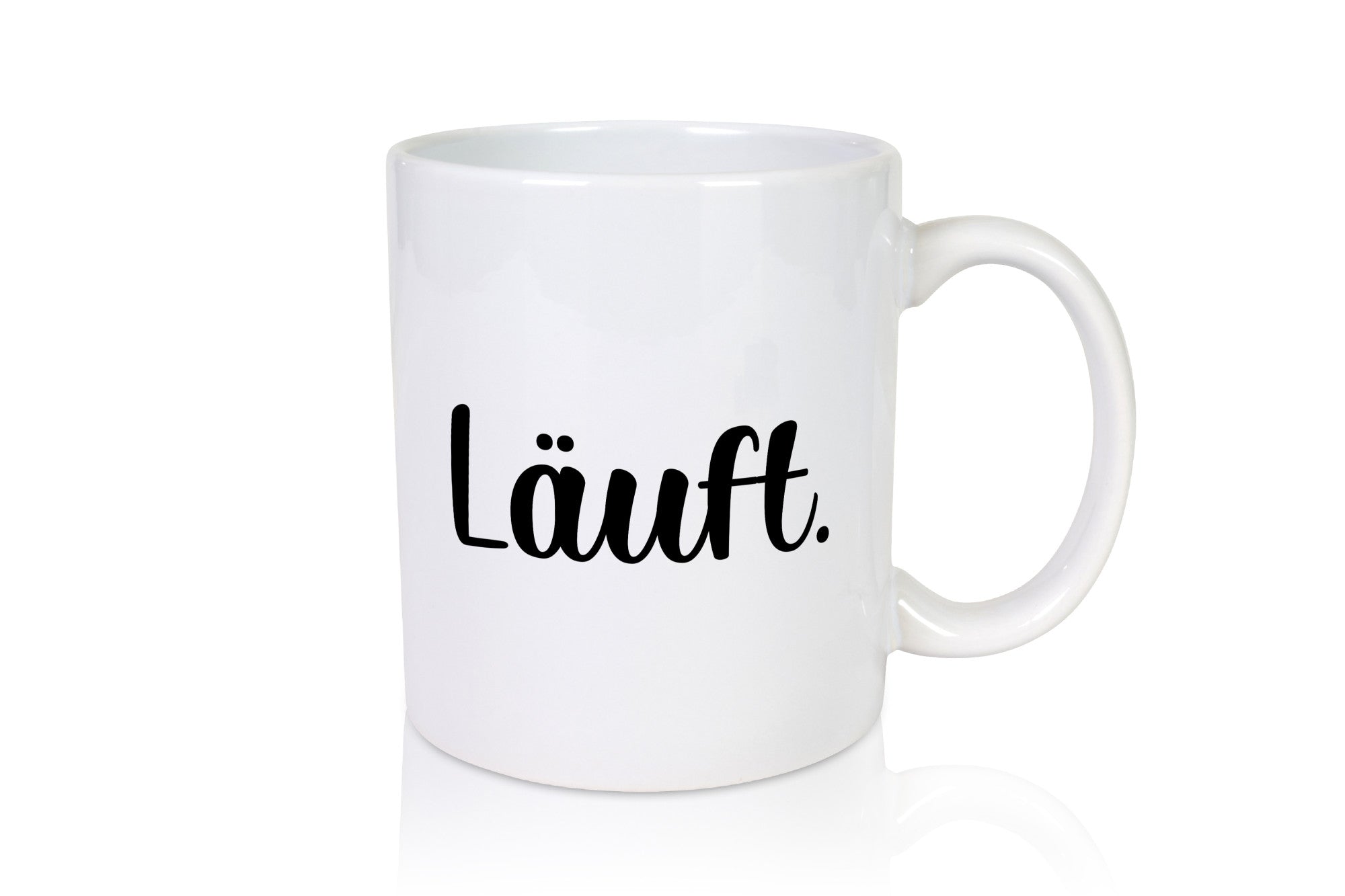 Läuft | bei dir Geschenkidee Humor Tasse