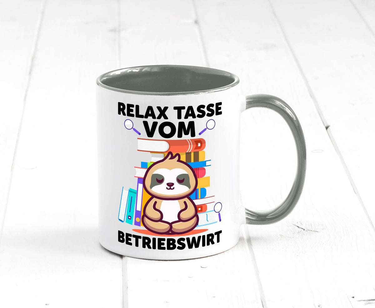 Relax Tasse: Betriebswirt | Betriebswirtschaft lustiger Spruch Geschenk Humor