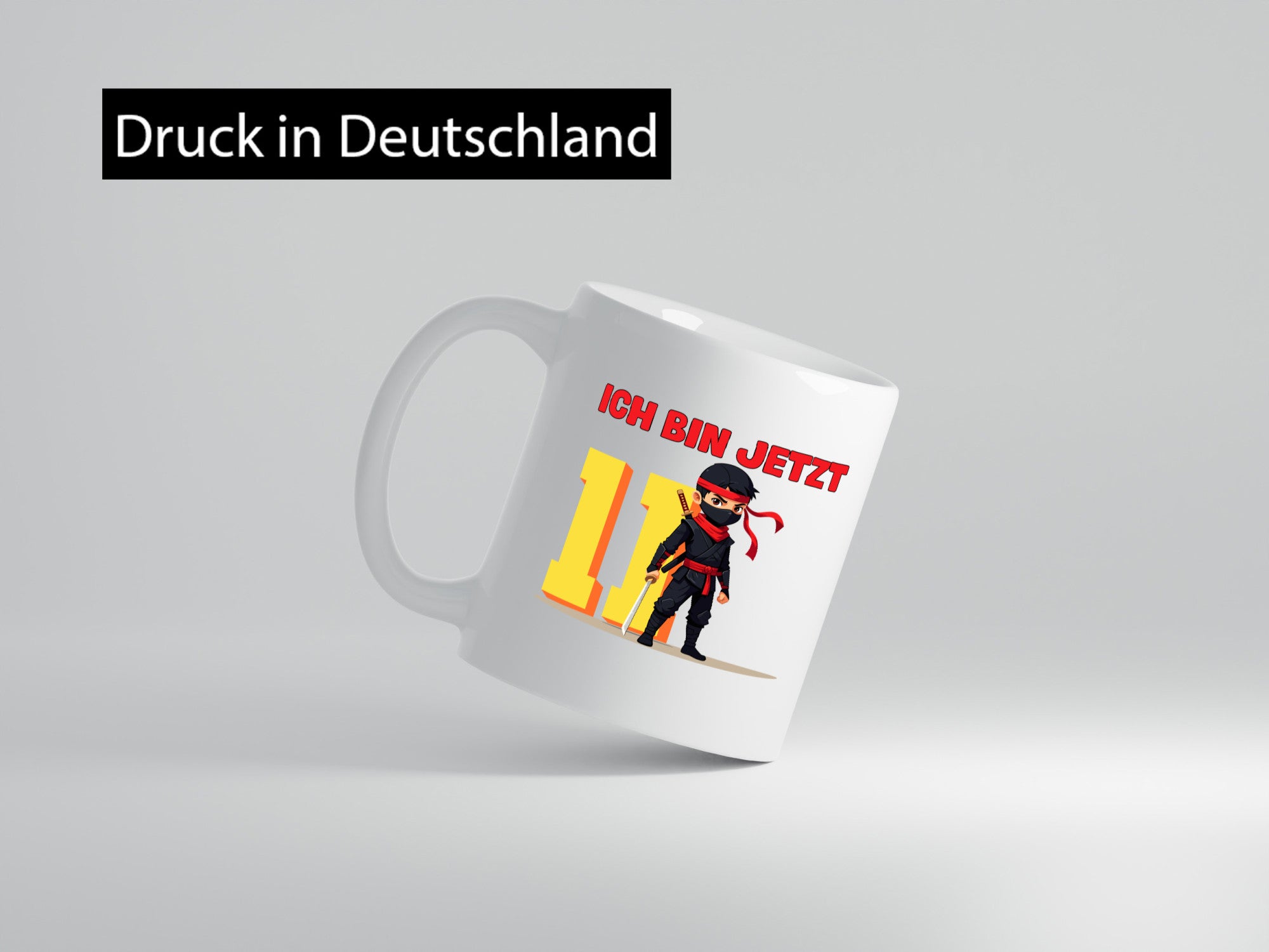 11. Geburtstag | 11 Jahre Ninja Kinder Geschenk Geschenkidee lustiger Spruch