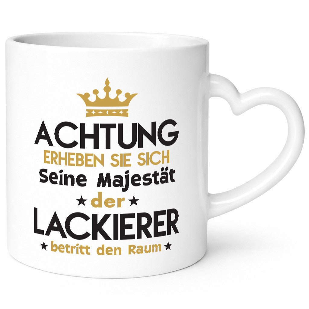 Seine Majestät Lackierer | Definition lackieren Geschenk Humor Geschenkidee