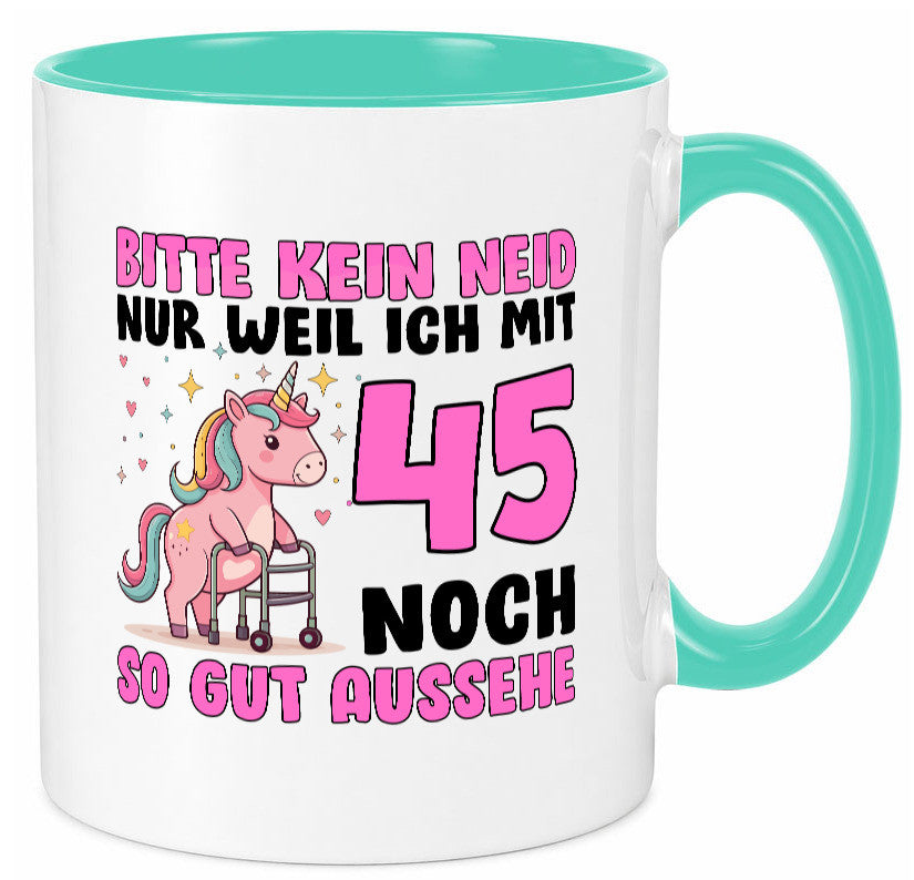 45. Geburtstag | 45 Jahre Mit noch so gut aussehen Geschenk Geschenkidee