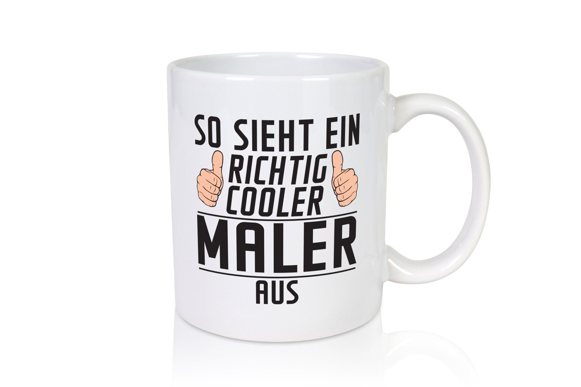 Richtig Cooler Maler | Malerei lustiger Spruch Geschenk Humor Geschenkidee Tasse