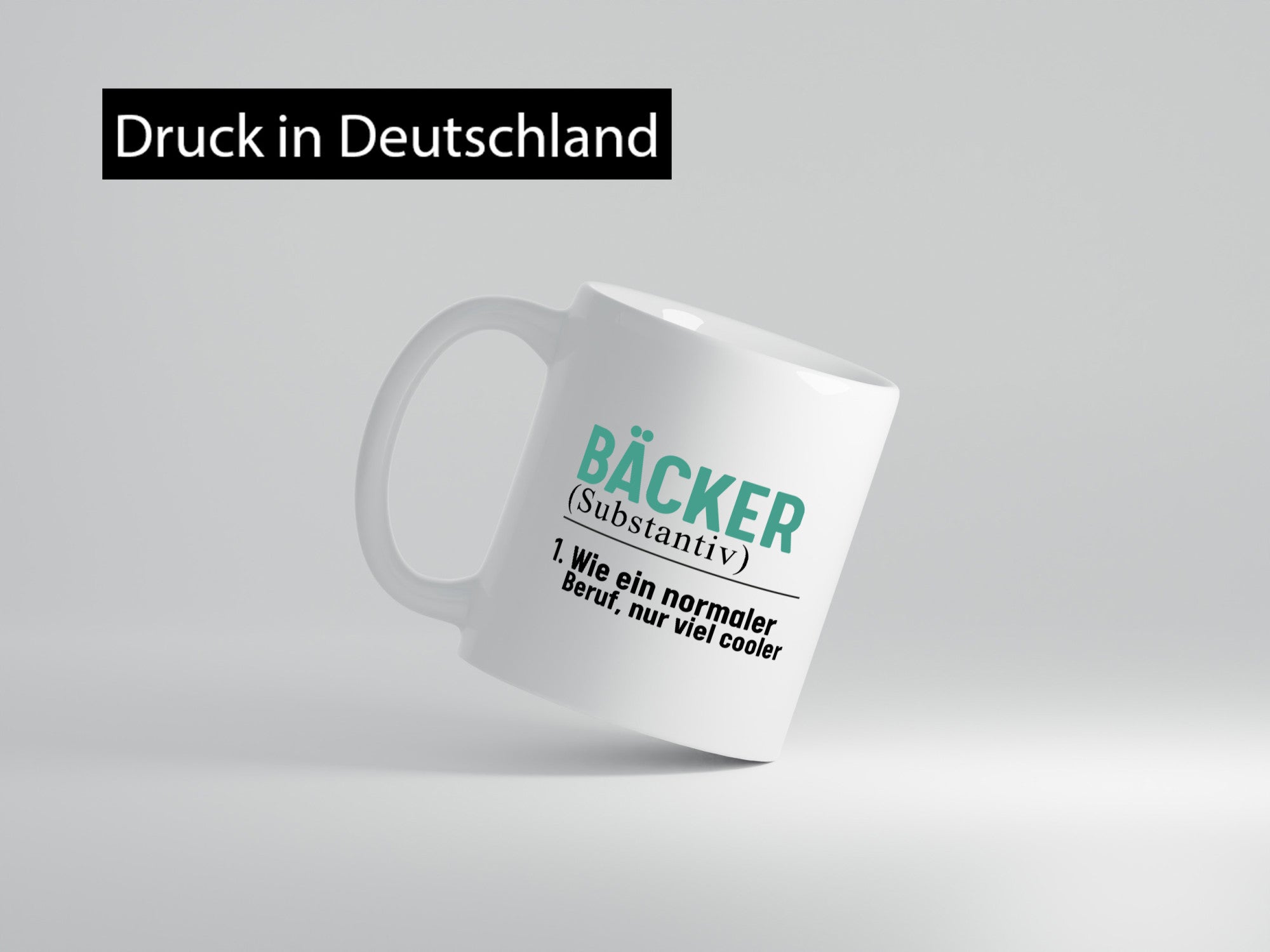 Bäcker wie ein normaler Beruf nur viel Cooler Geschenkidee Arbeit Kollegen Büro