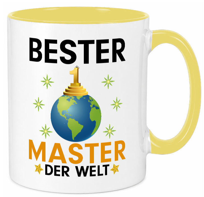 Welt Bester Master | Universität Student Humor Geschenkidee Tasse