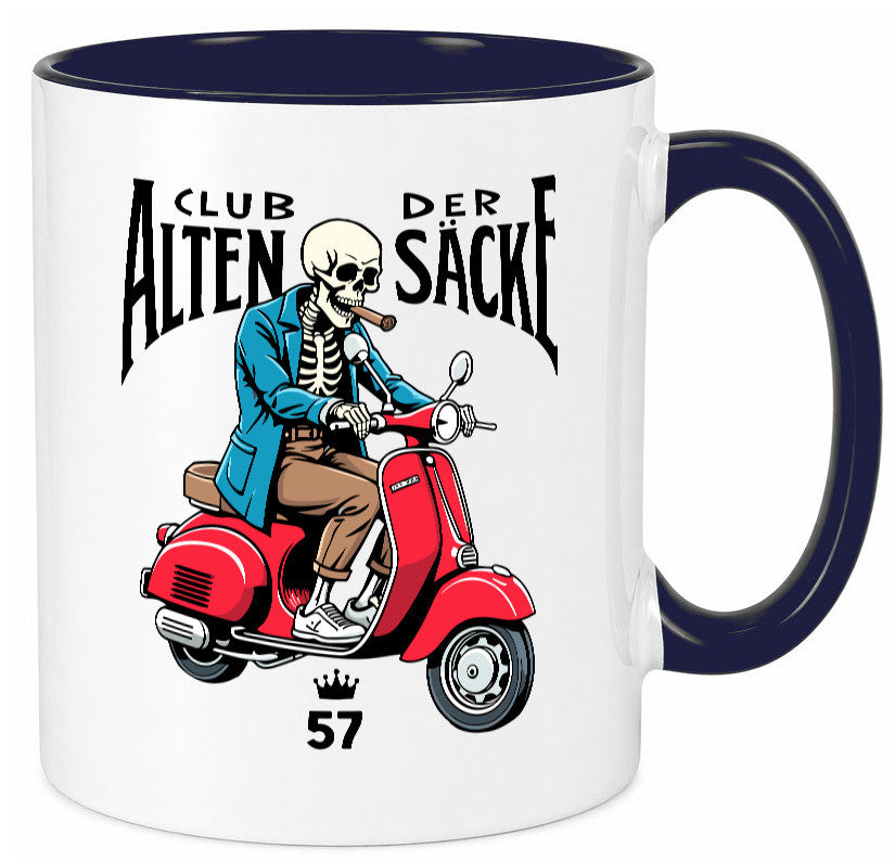 57. Geburtstag | 57 Jahre Club der alten Säcke v2 Geschenk Geschenkidee Tasse