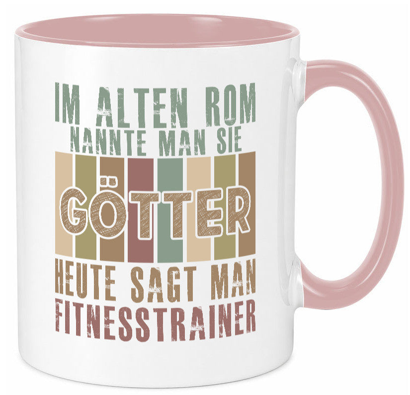 Heute sagt man: Fitnesstrainer | Personal Trainer Geschenkidee Humor Tasse