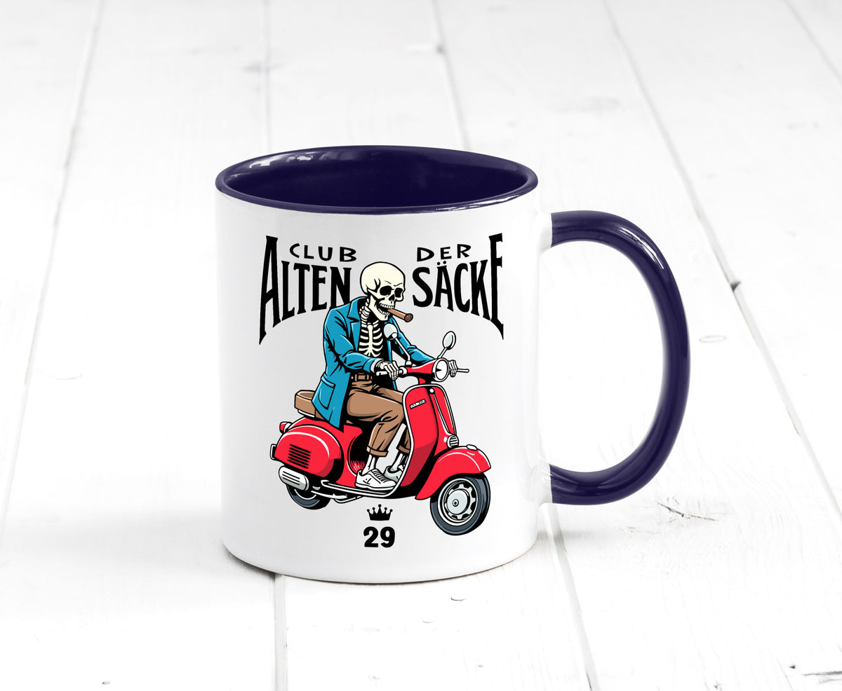 29. Geburtstag | 29 Jahre Club der alten Säcke lustiger Spruch Geschenk Tasse