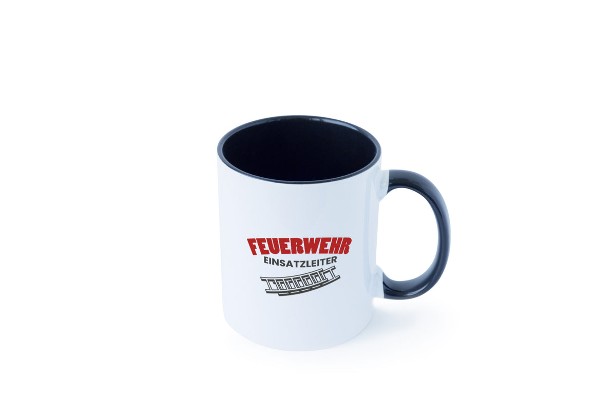Feuerweher Einsatzleiter | Feuerwehrmann Feuerlöscher Geschenk Humor Tasse
