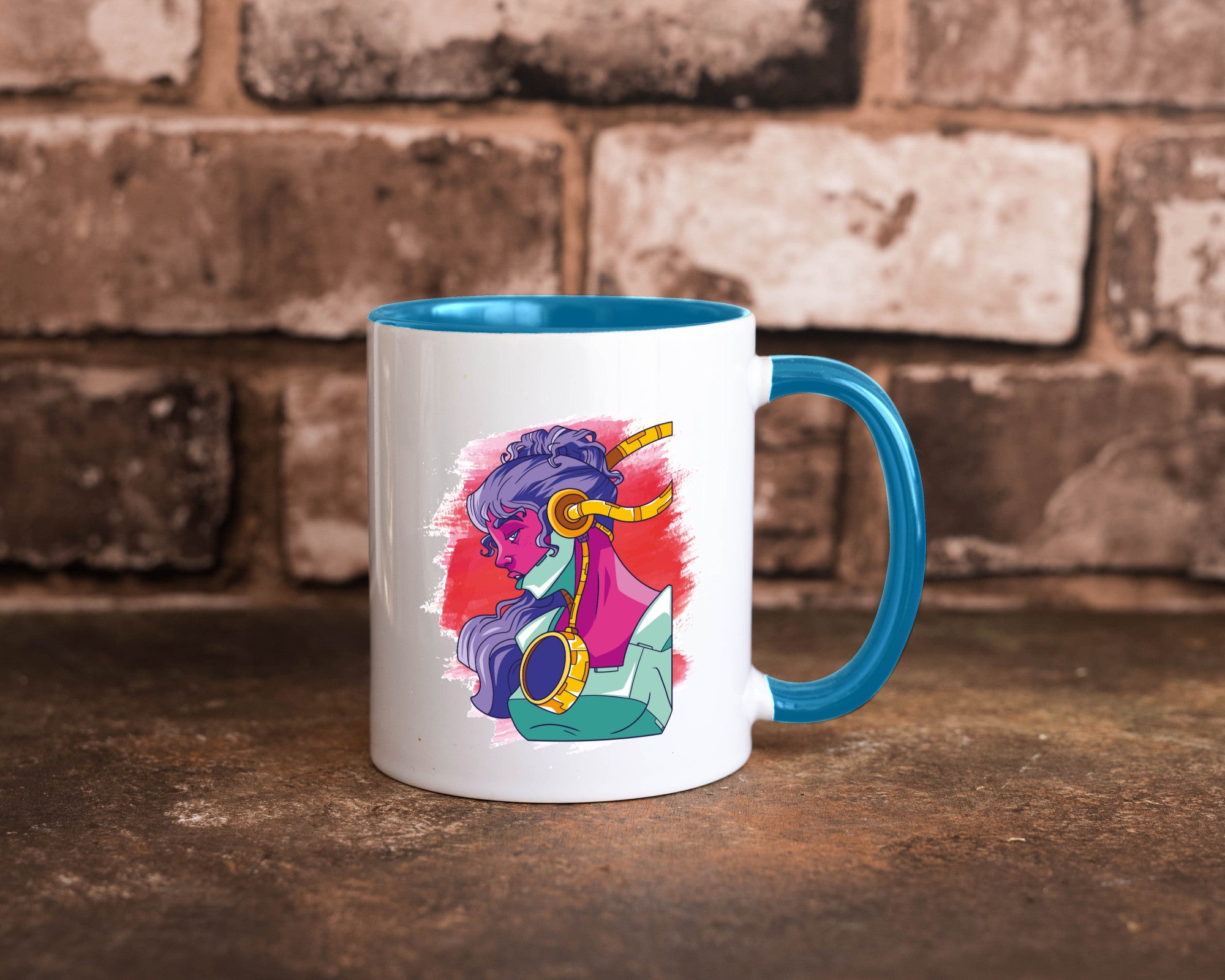 Zeichnung | Kunst Tasse Frauen Motiv cooles Design Humor Geschenkidee