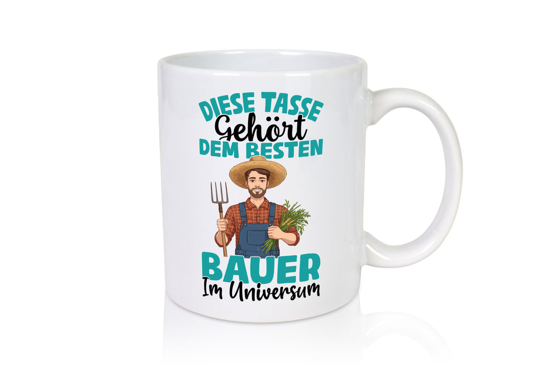 Im Universum: Bauer | Bauernhof Landwirtschaft lustiger Spruch Geschenk Humor
