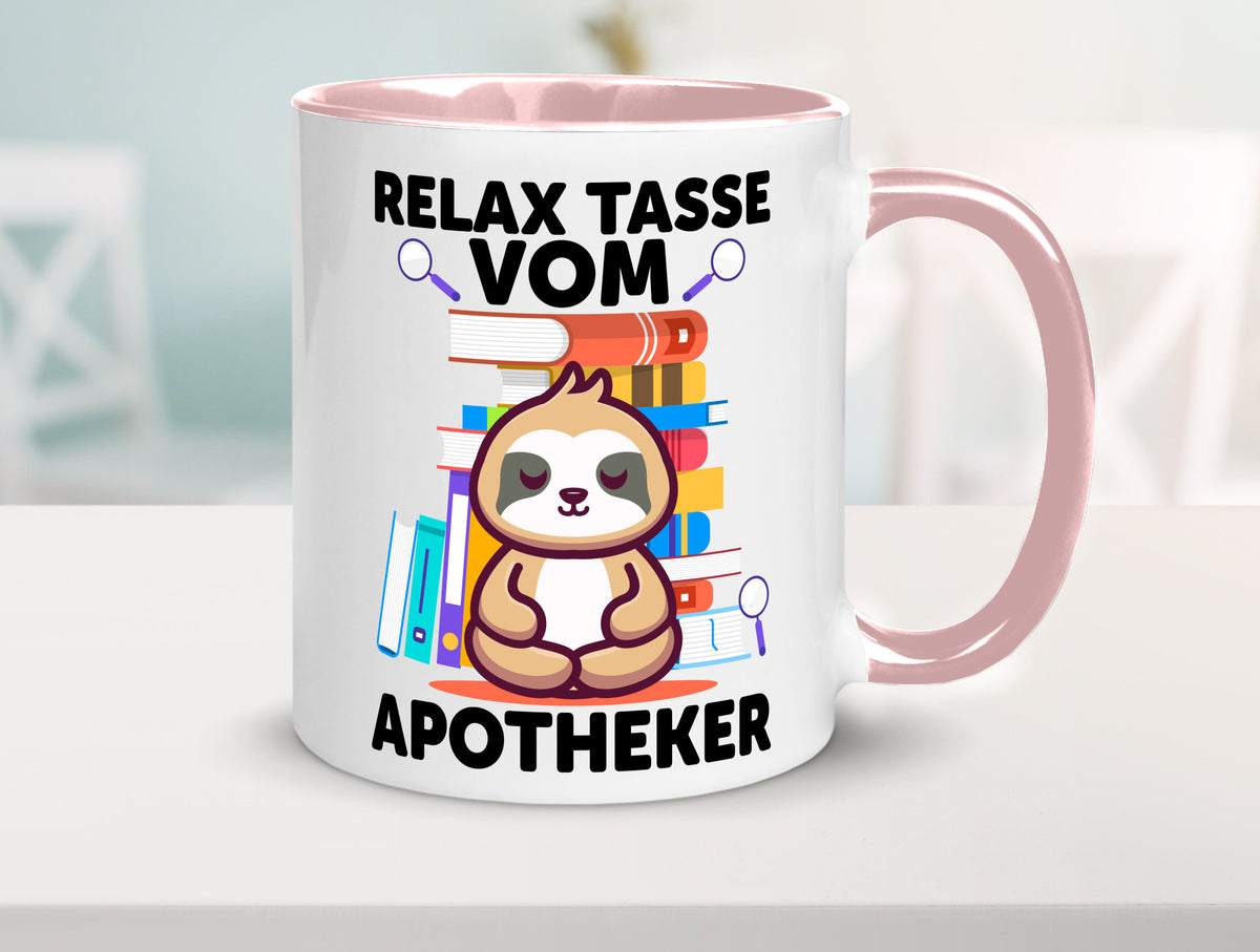 Relax Tasse: Apotheker | Apotheke Pharmazie lustiger Spruch Geschenk Humor