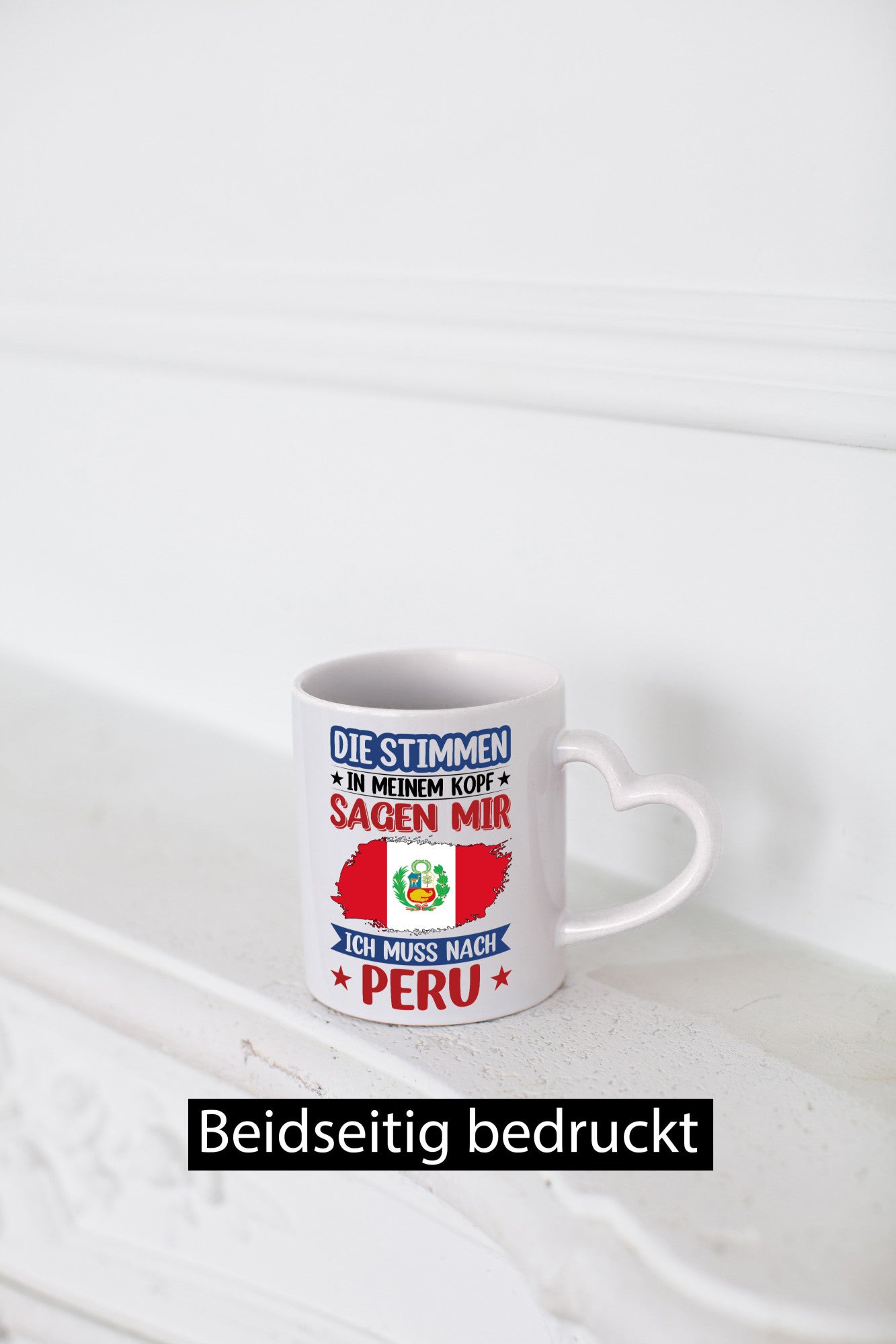 Peru | Urlaub Stimmen in meinem Kopf Traumland v2 lustiger Spruch Geschenk