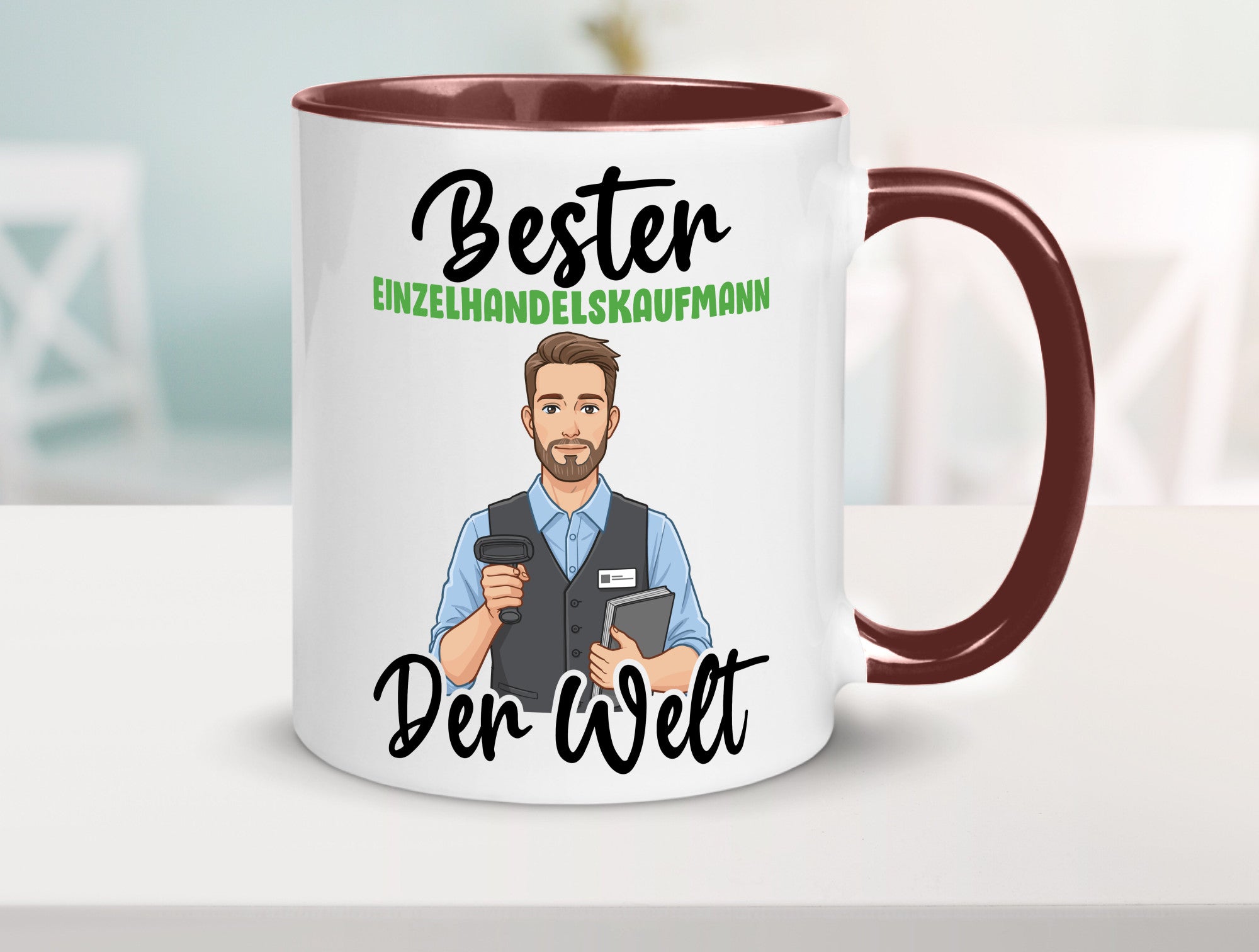 Bester Einzelhandelskaufmann | Einzelhandel v2 lustig Humor Geschenkidee
