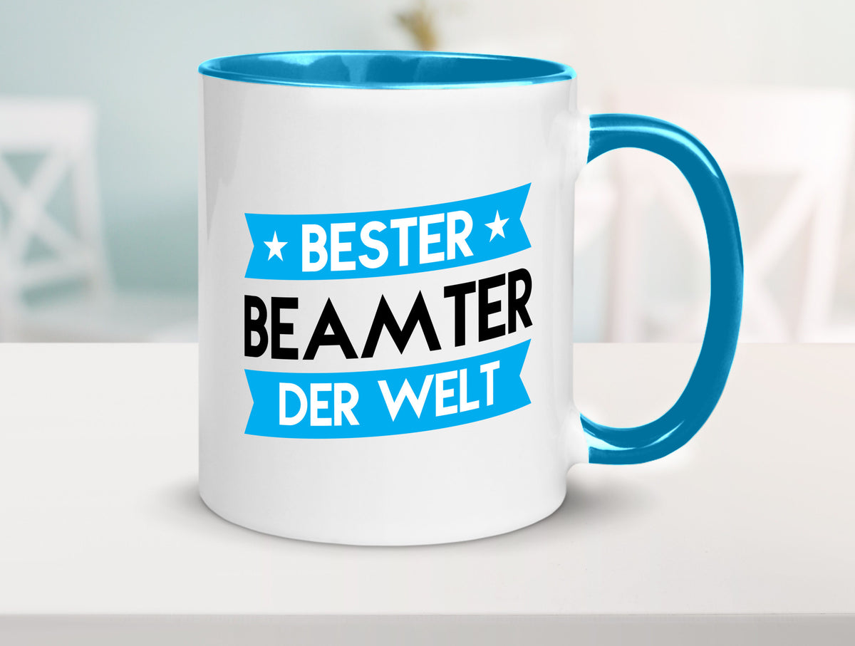 Bester Beamter | Verbeamtung öffentlicher Dienst Humor Geschenkidee Tasse