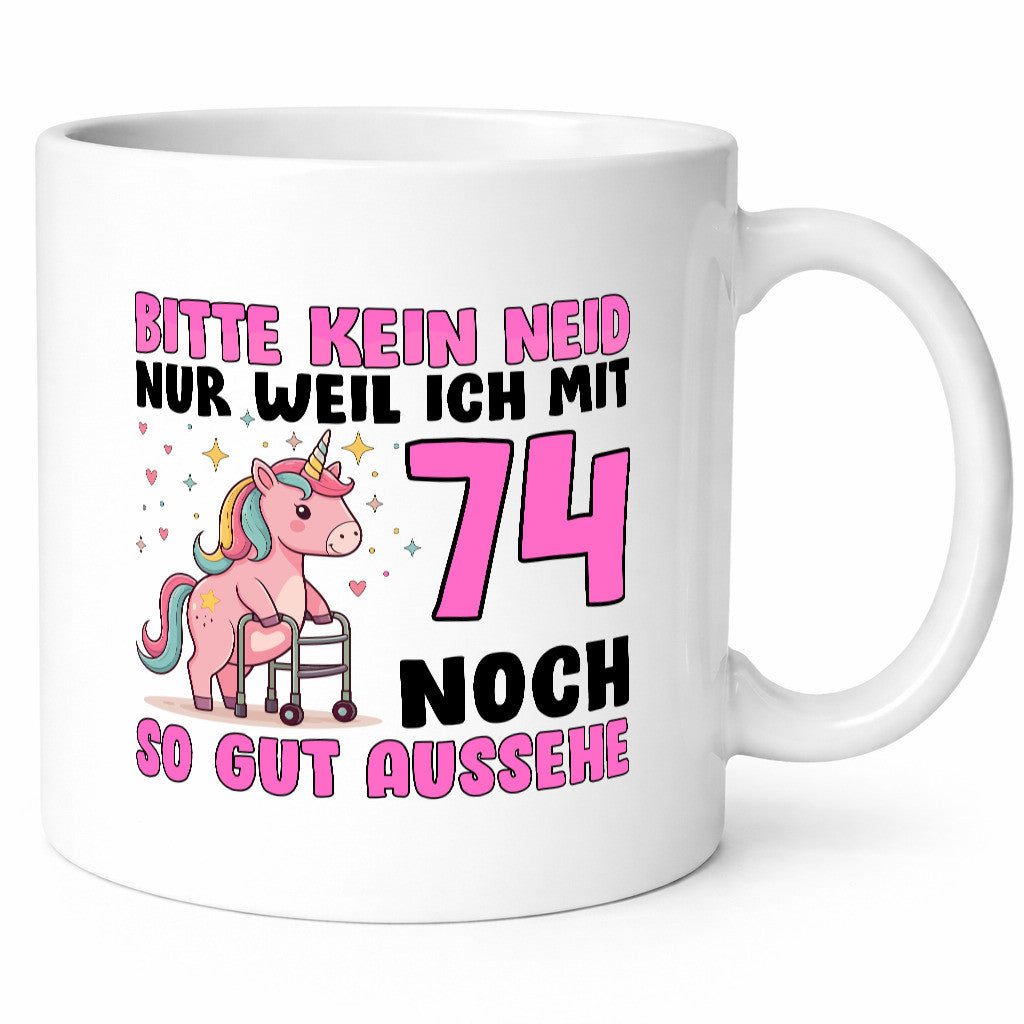 74. Geburtstag | 74 Jahre Mit noch so gut aussehen Geschenk Geschenkidee