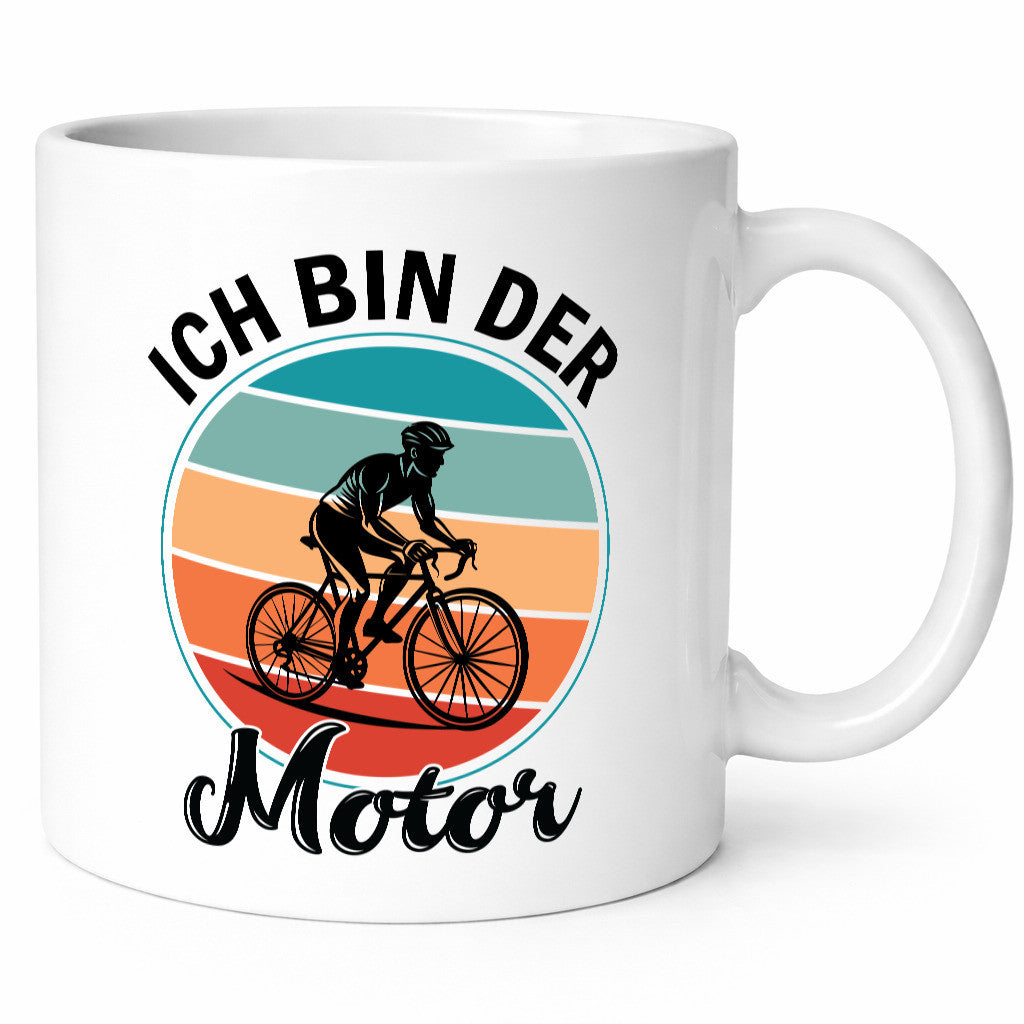 Ich bin der Motor | Mountenbike Fahrrad lustiger Spruch Geschenk Humor