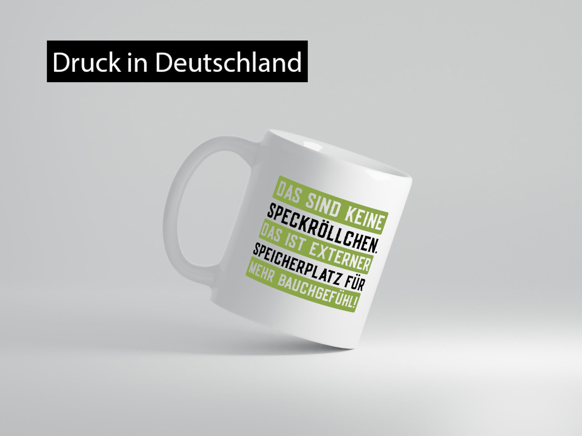 Keine Speckröllchen | Softwareentwickler PC Körperfülle Geschenkidee Humor Tasse