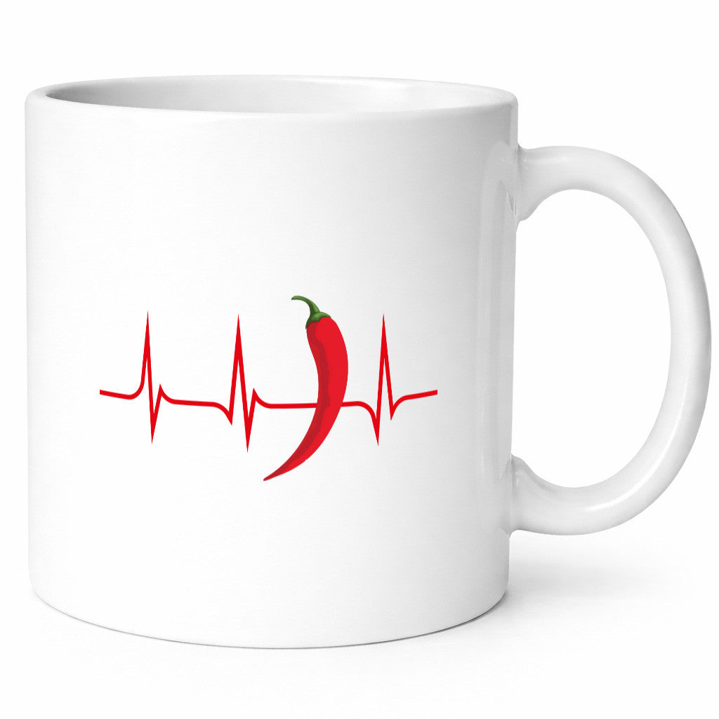 Chili Motiv | Peperoni scharf Chilischote Pfeffer Geschenkidee Humor Tasse