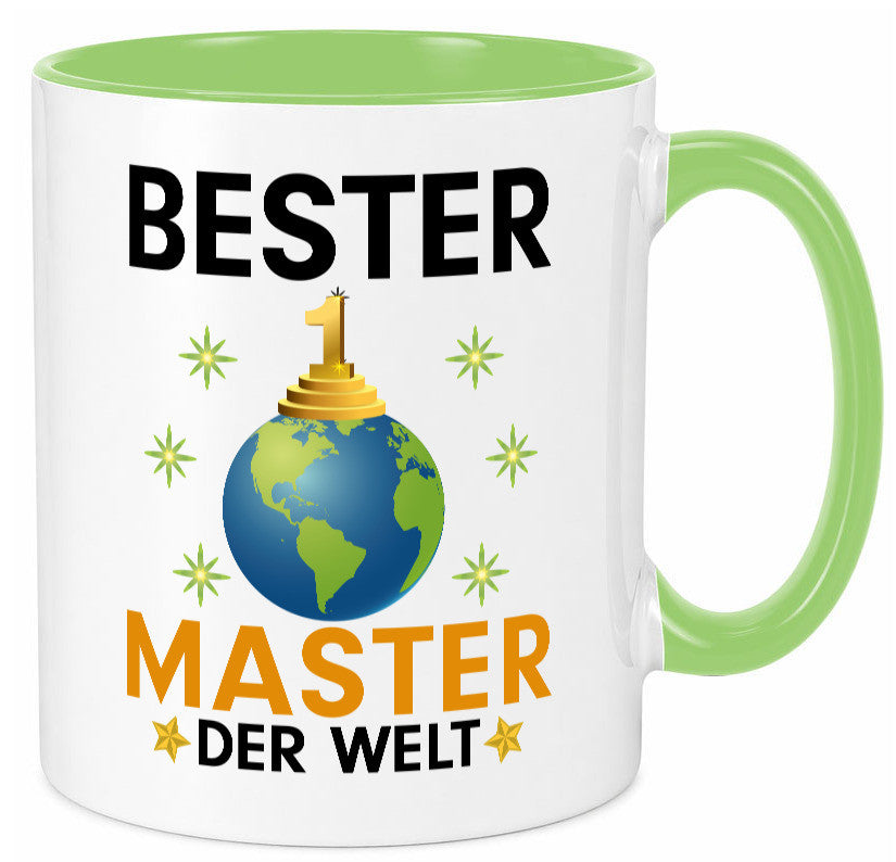 Welt Bester Master | Universität Student Humor Geschenkidee Tasse