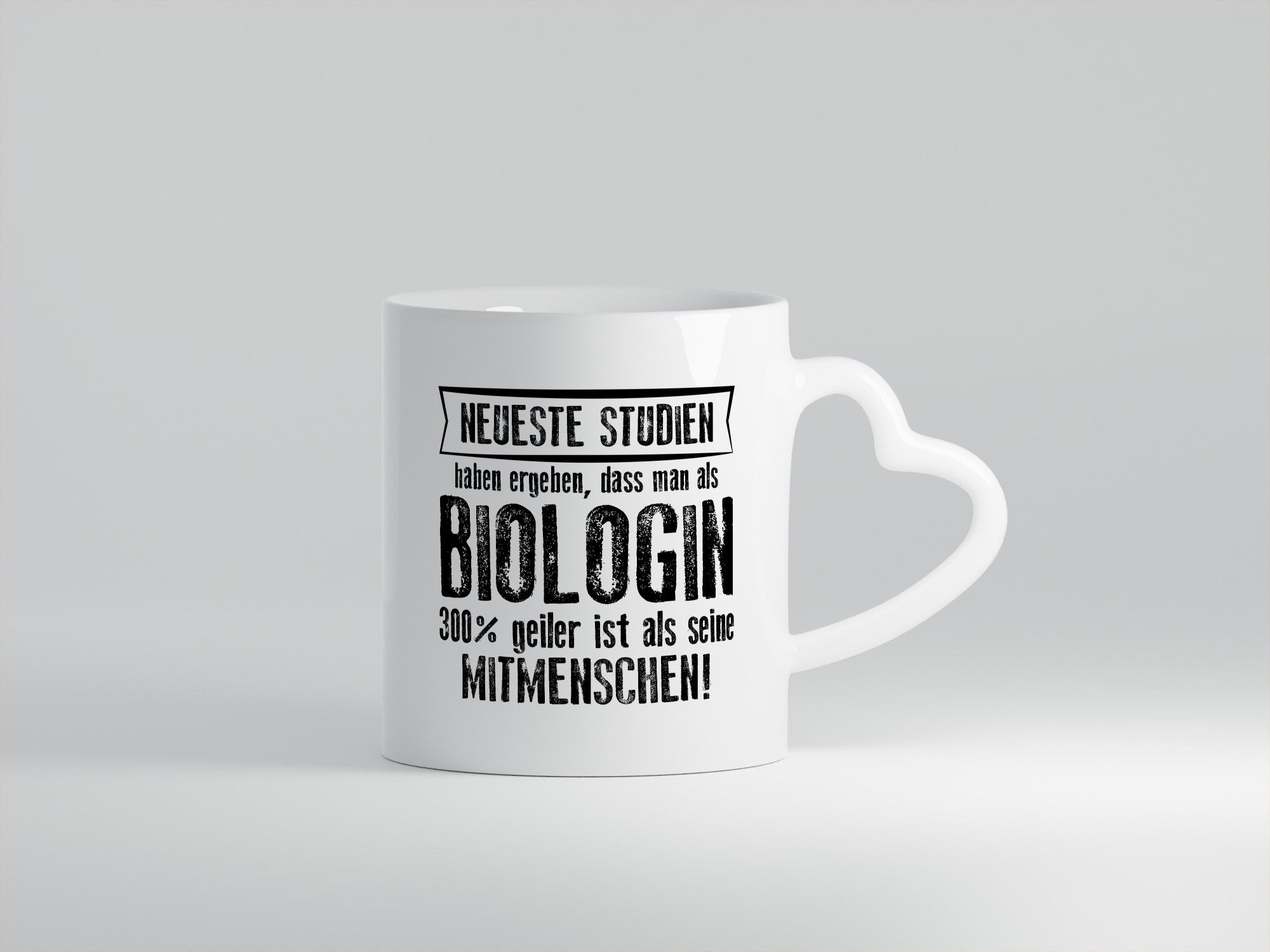 Neuste Studien: Biologin | Biologie Naturforscherin Humor Geschenkidee Tasse