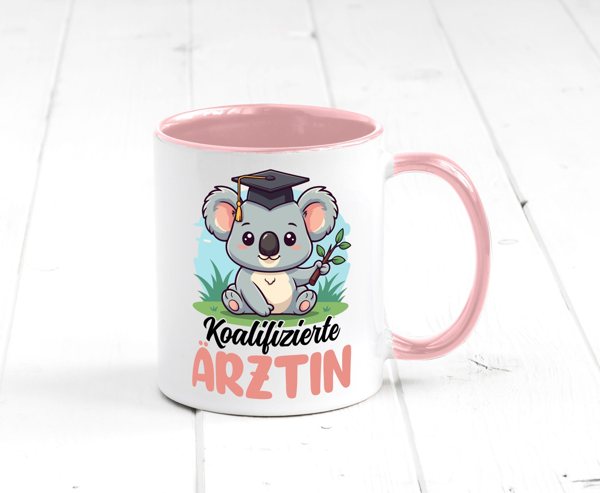 Koalifizierte Ärztin | Medizin Doktorin Fachärztin Geschenkidee Humor Tasse