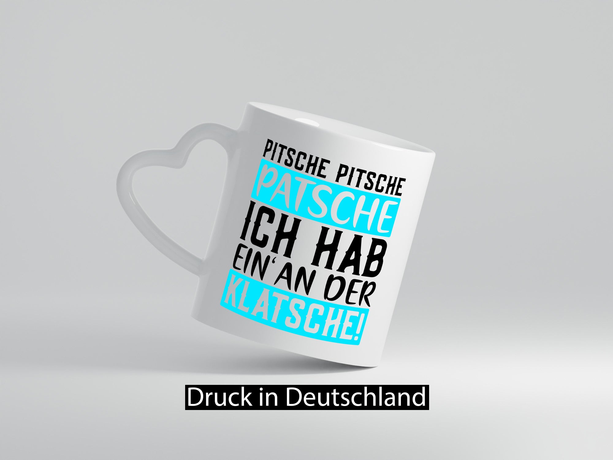 Pitsche Patsche | Verrückt lustiger Spruch Büro Arbeit Geschenkidee Kollegen
