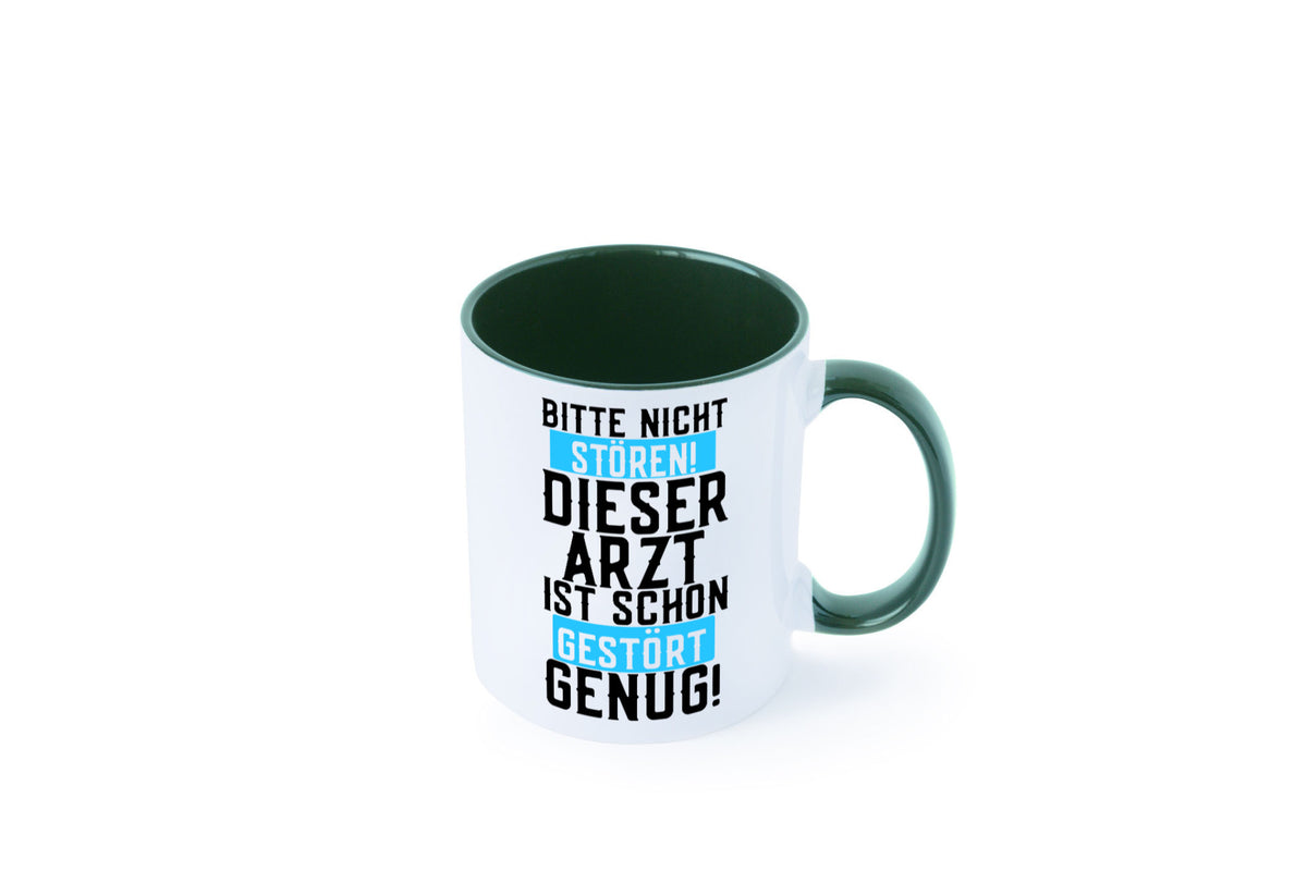 Bitte nicht stören | gestörter Arzt Sarkasmus Klinik Geschenkidee Humor Tasse