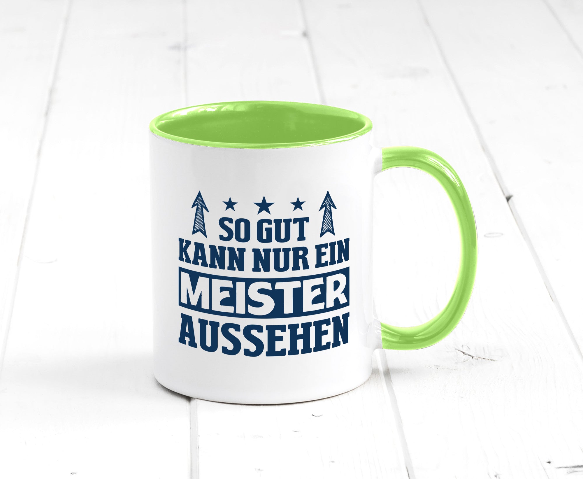 So gut kann nur ein Meister aussehen | Arbeit Humor Kollegen Büro Geschenkidee