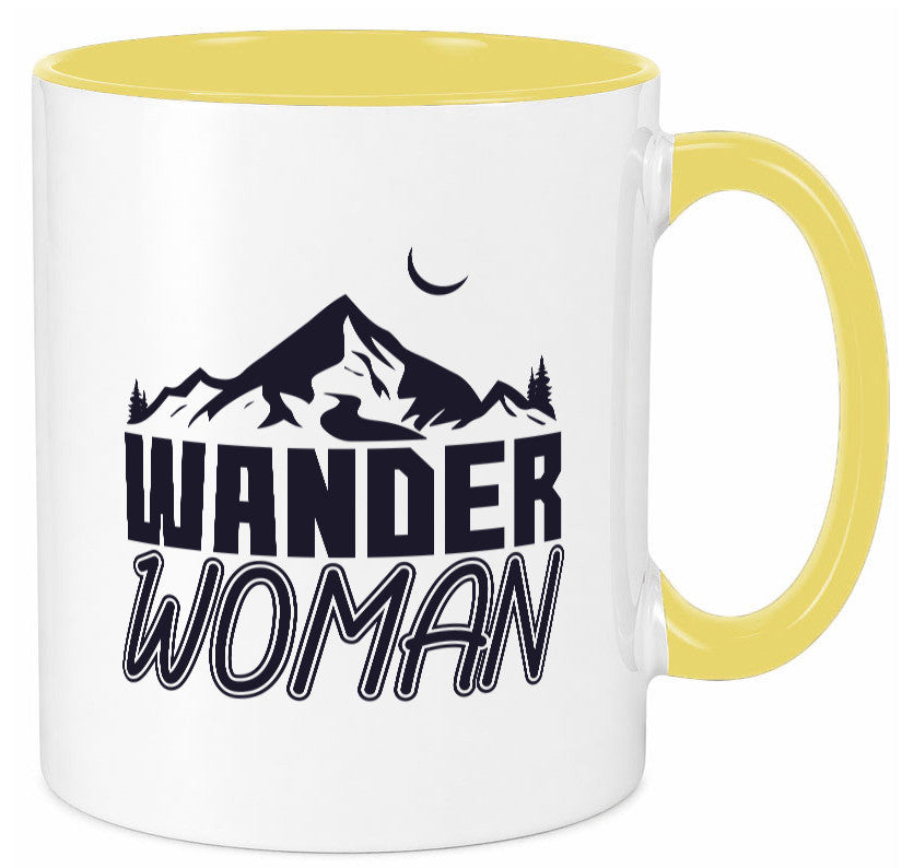 Wander Woman | Frauen Tasse Wanderer Bergsteigen lustig Familie Geschenkidee