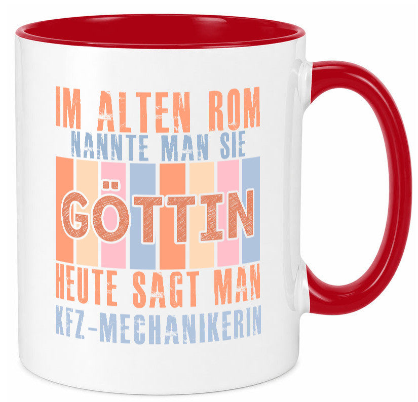 Heute sagt man: KFZ-Mechanikerin | Mechaniker KFZ lustig Humor Geschenkidee