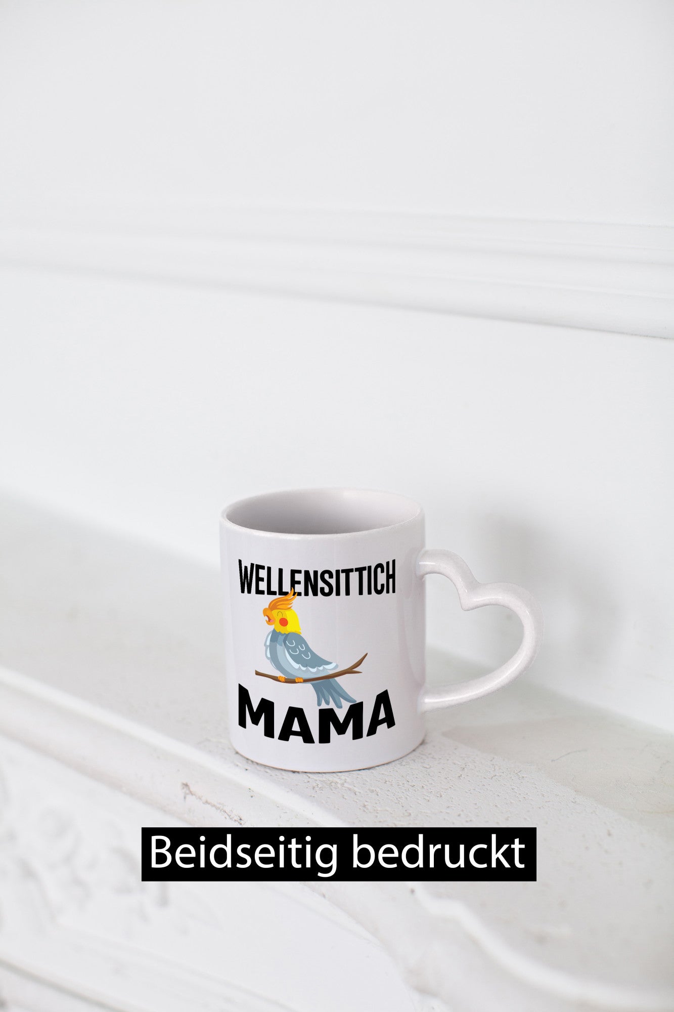 Wellensittich Mama | Vogel Muttertag Geschenk Familie Geschenkidee lustiger