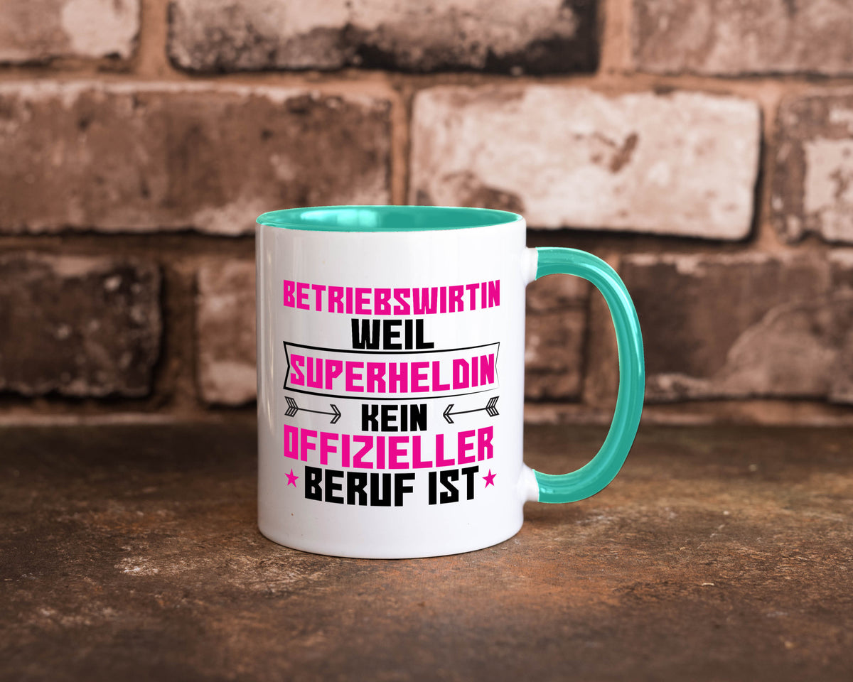 Superheldin Betriebswirtin | Betriebswirtschaft Geschenkidee Humor Tasse