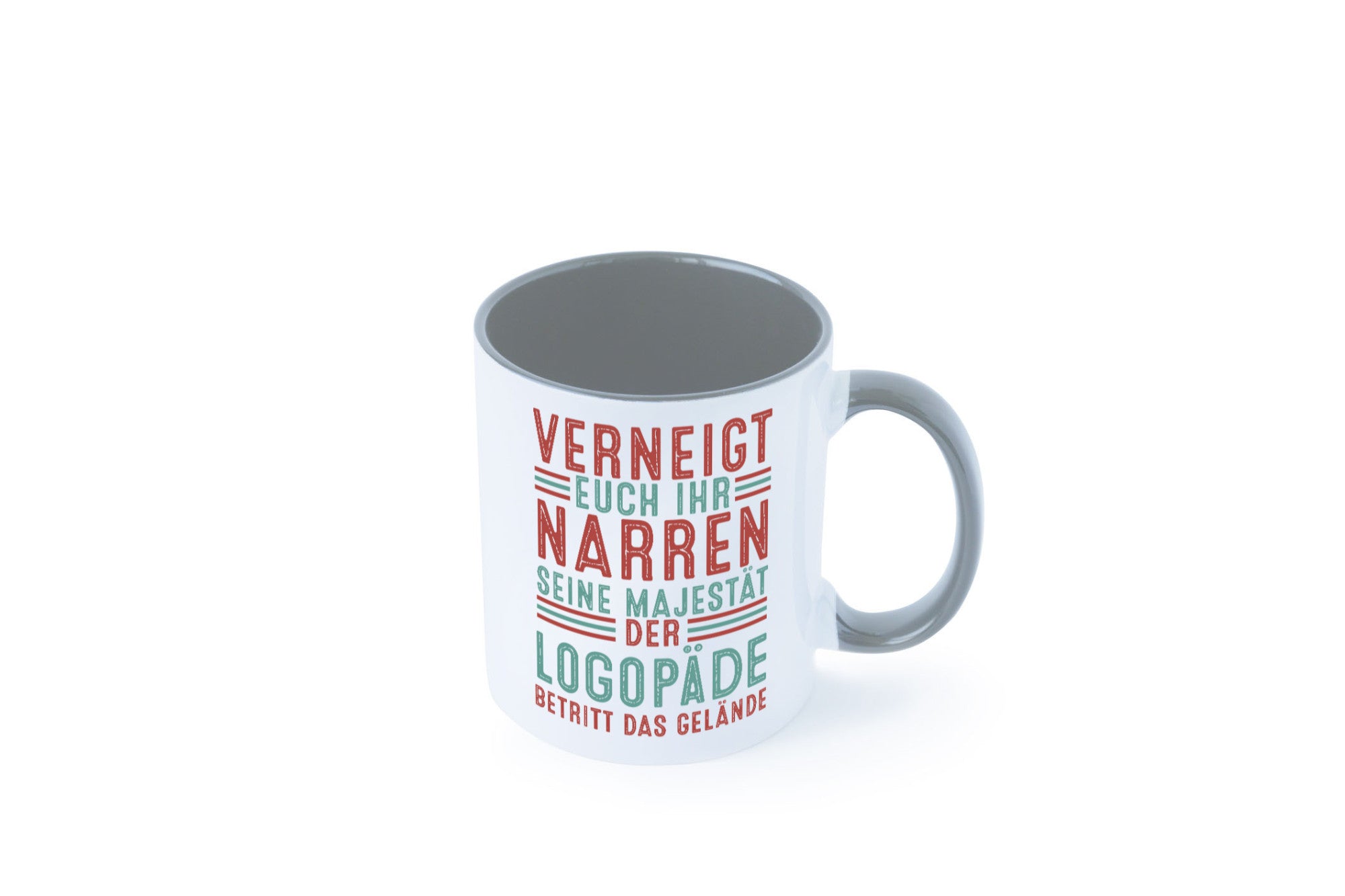 Verneigt euch: Logopäde | Sprachtherapie Geschenkidee Humor Tasse