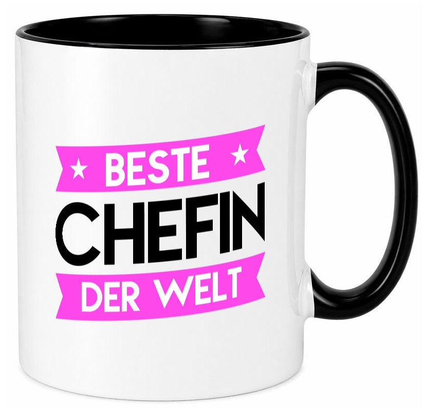 Beste Chefin | Führungskraft Vorgesetzte Humor Arbeit Kollegen Büro Tasse