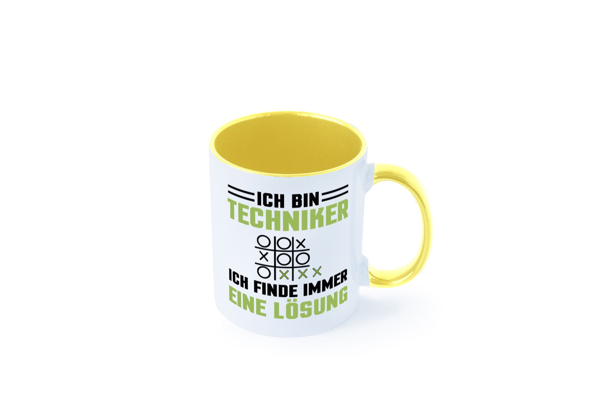 Ich bin Techniker finde immer eine Lösung | lustiger Spruch Geschenk Humor