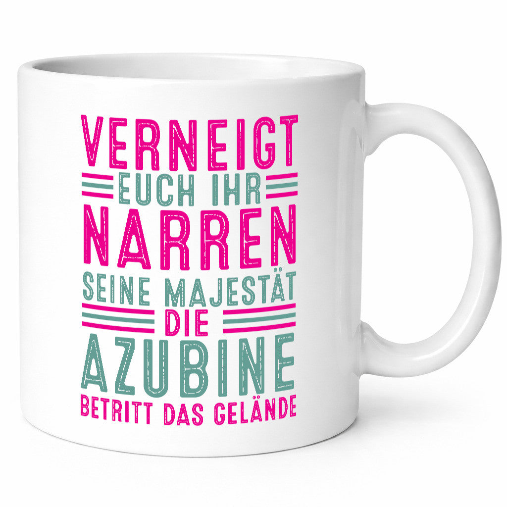 Verneigt euch: Azubine | Ausbildung Lehre Lehrling v2 lustiger Spruch Geschenk