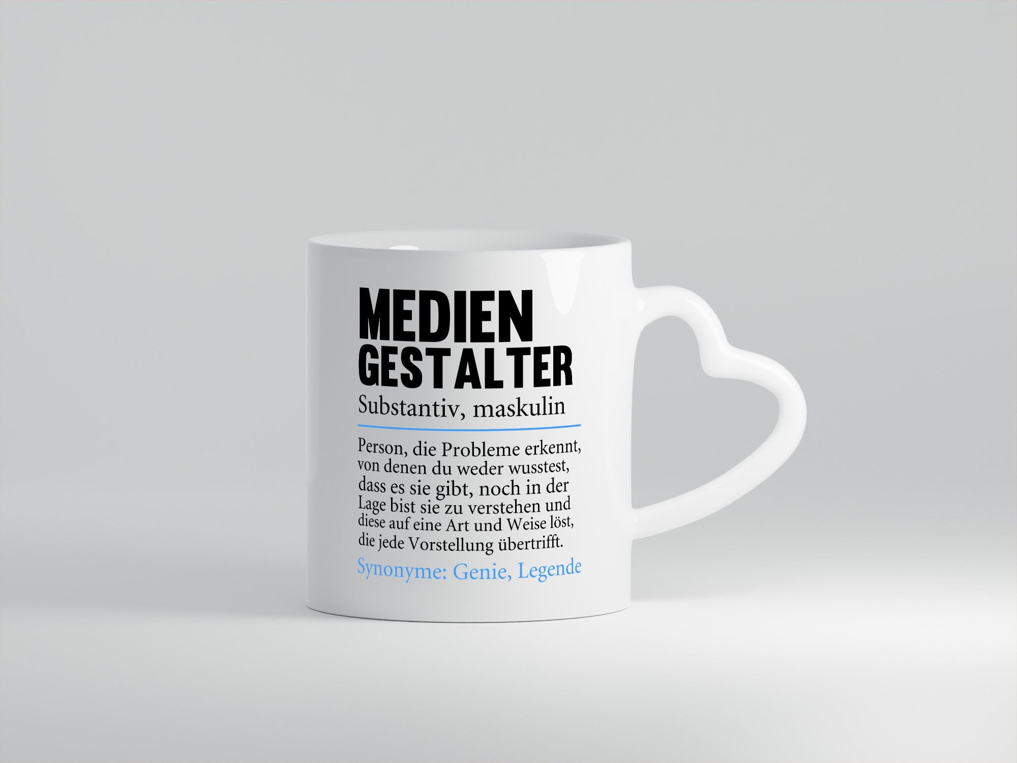 Mediengestalter | Berufe Medien Humor v2 Arbeit Kollegen Büro Geschenkidee Tasse