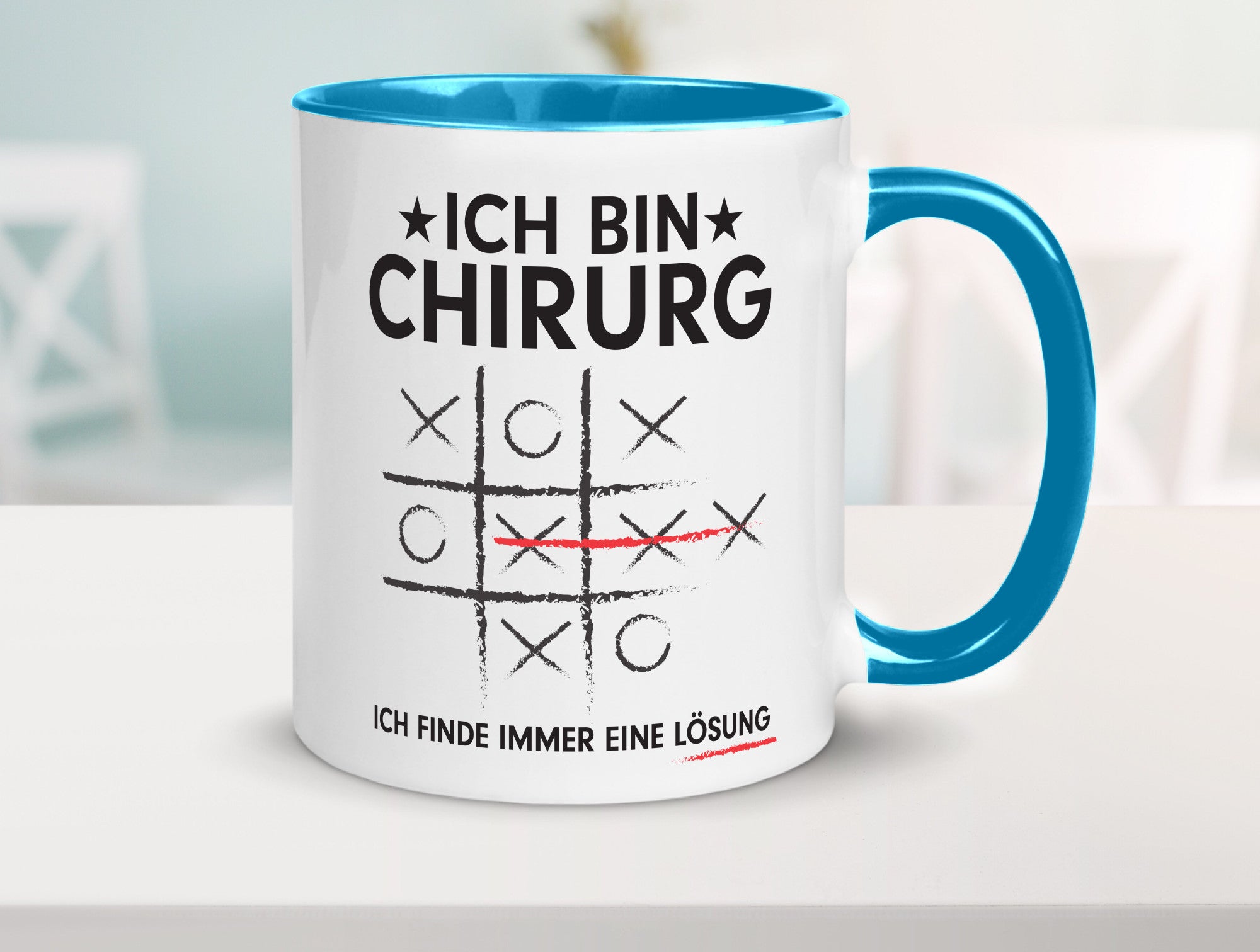 Lösung finden: Chirurg | Medizin Chirurgie v2 Geschenk Humor Geschenkidee