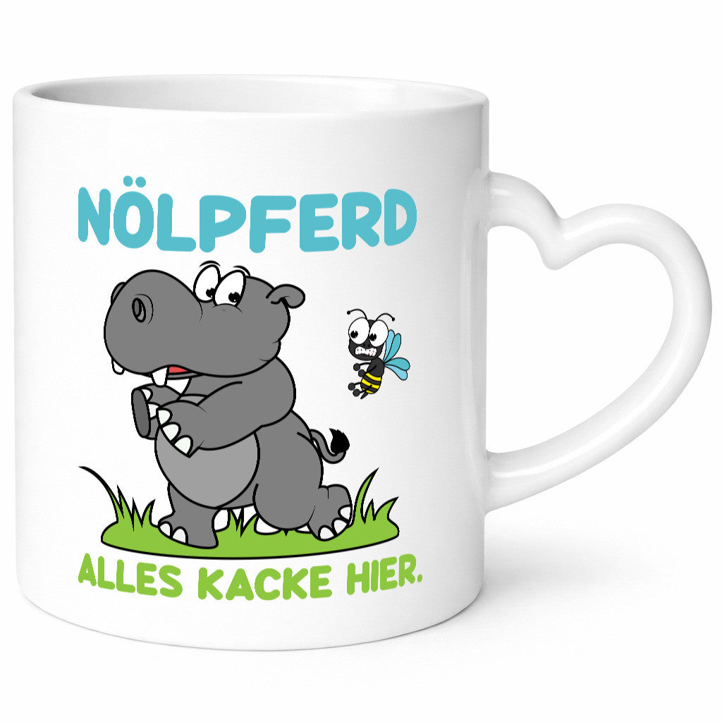 Nöppferd alles Kacke hier | Nielpfer Biene Geschenk Humor Geschenkidee lustiger