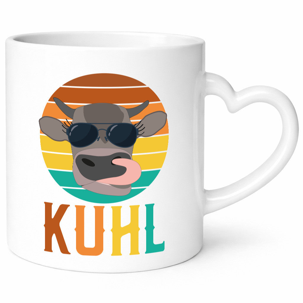 Kuhl | Kuh mit Sonnenbrille Stier Bauernhof Landwirt lustiger Spruch Geschenk