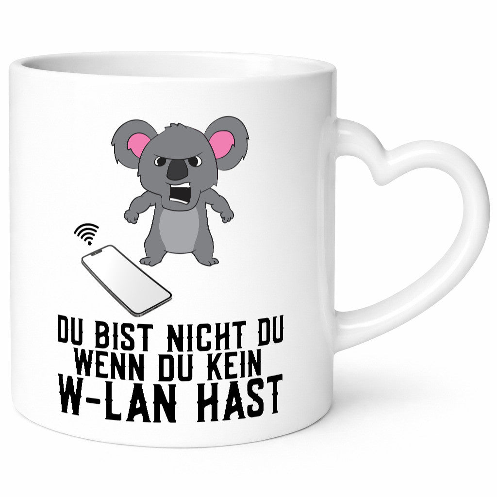 Du bist nicht | wütender Bär WLAN Computer Nerd Geschenkidee Humor Tasse
