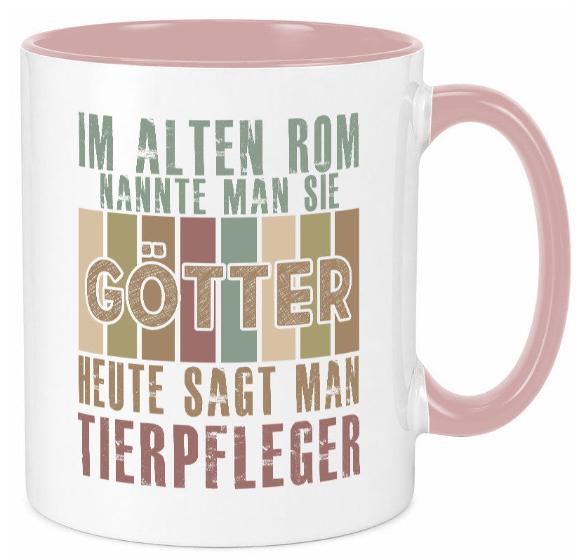 Heute sagt man: Tierpfleger | Pflegeberuf Tierheim lustiger Spruch Geschenk Tasse
