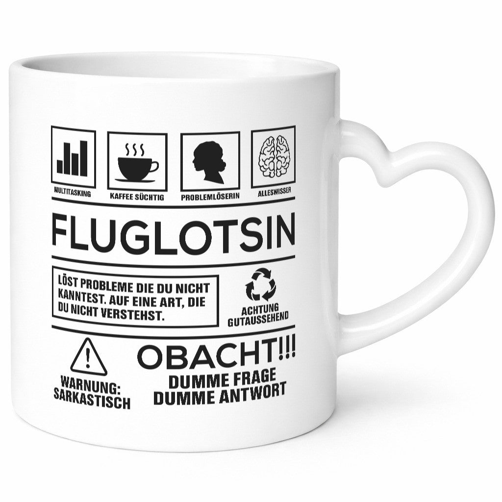 Achtung Probleme Fluglotsin | Flughafen Flugverkehr Geschenk Humor Geschenkidee