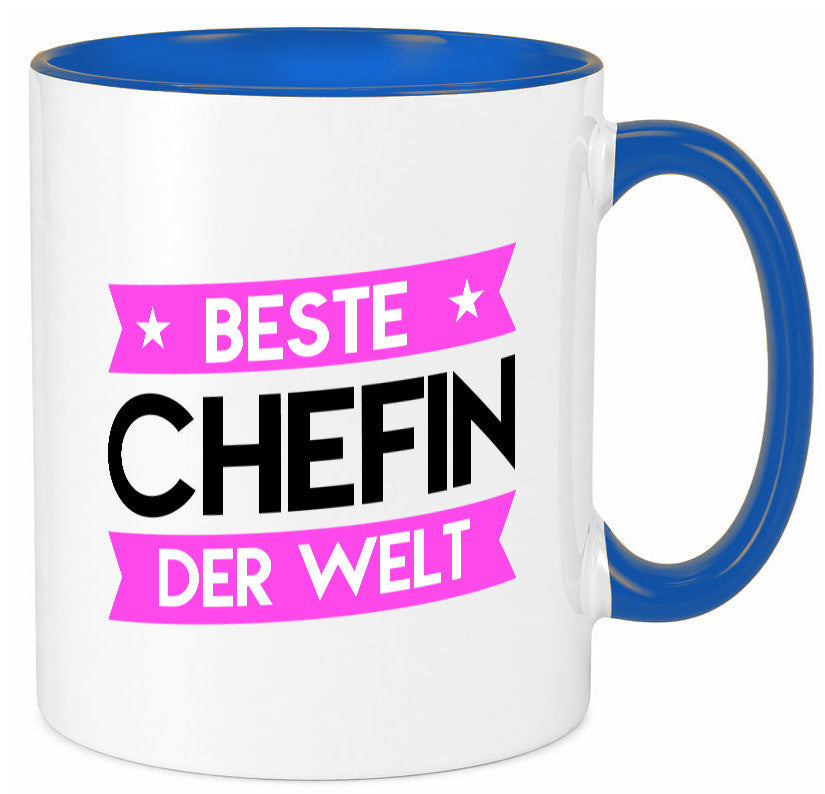 Beste Chefin | Führungskraft Vorgesetzte Humor Arbeit Kollegen Büro Tasse