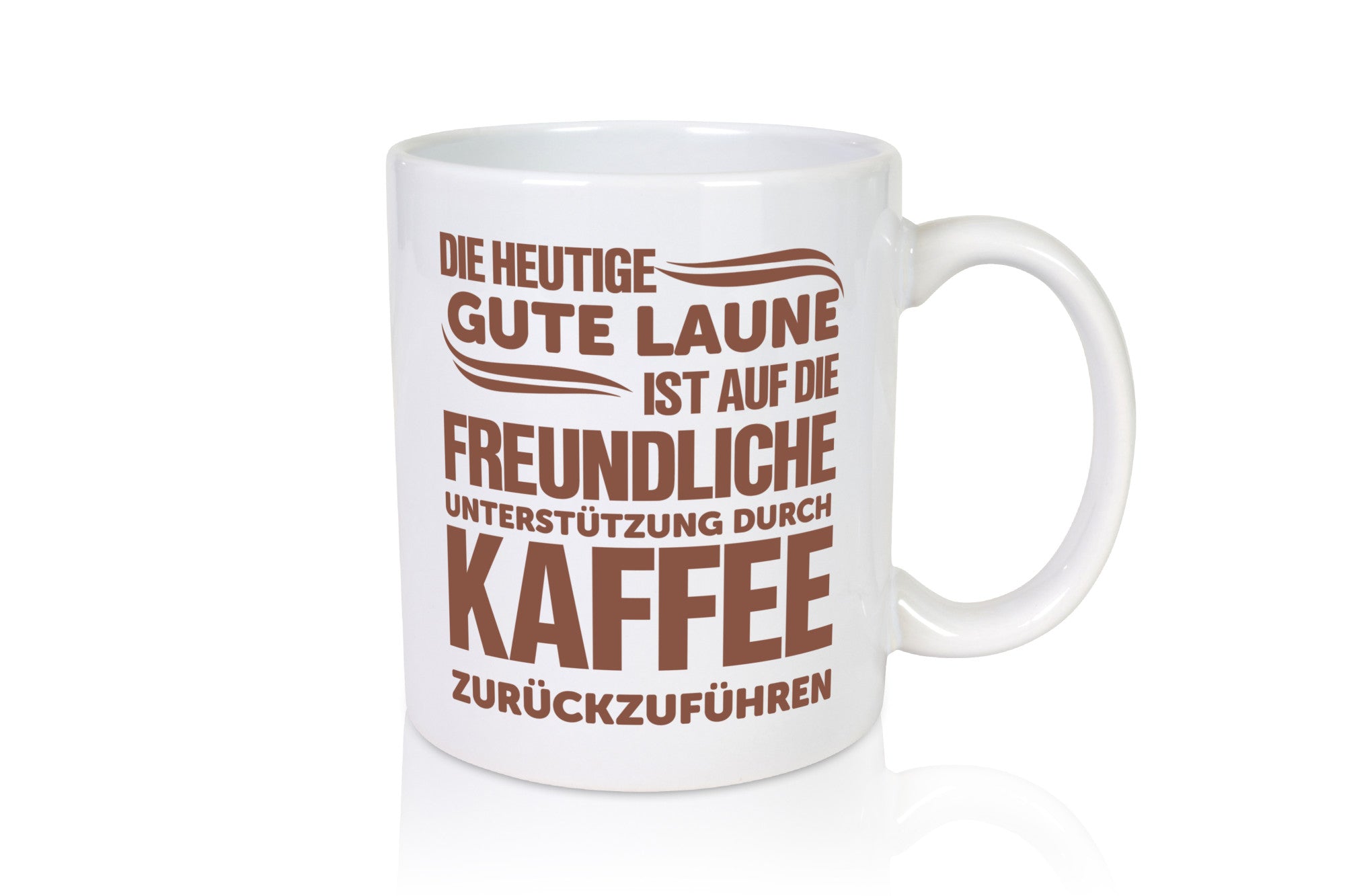 Gute Laune Kaffee | Büro Tasse Kaffeetrinker Spruch lustig Arbeit Kollegen