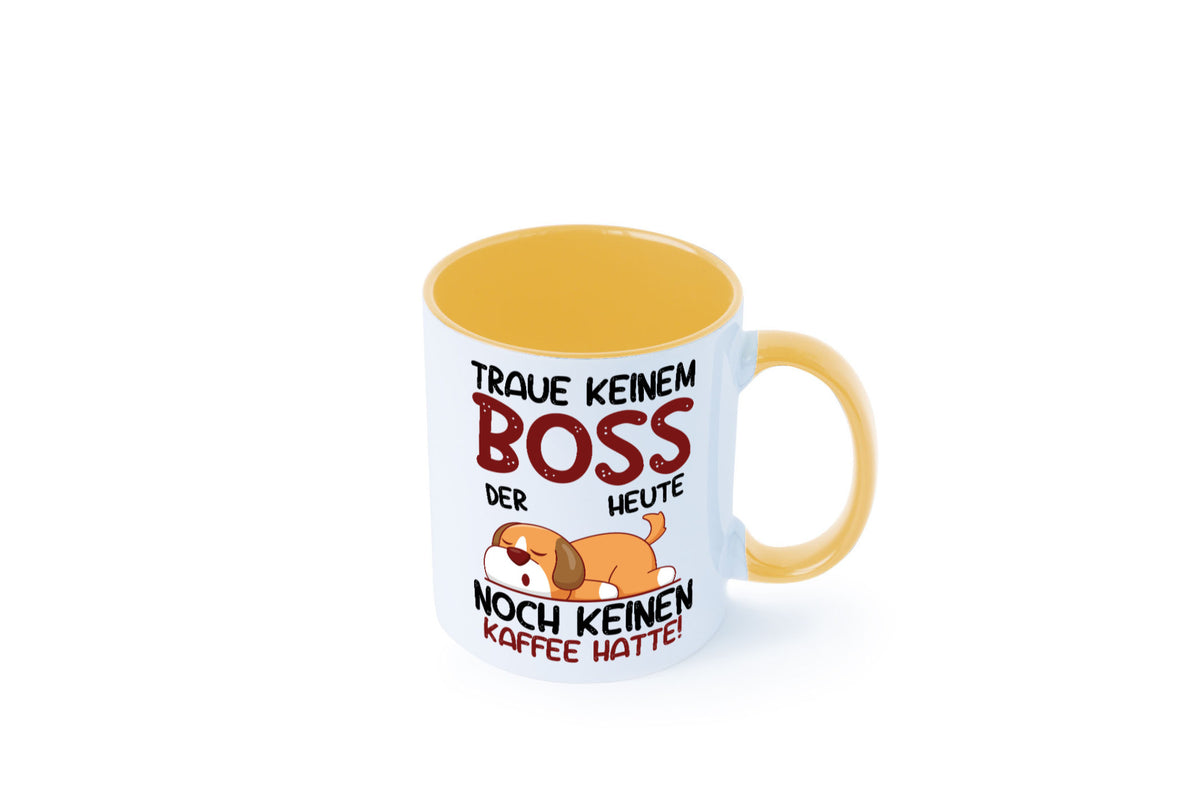Traue keinem Boss | Führungskraft Vorgesetzter Geschenkidee Humor Tasse