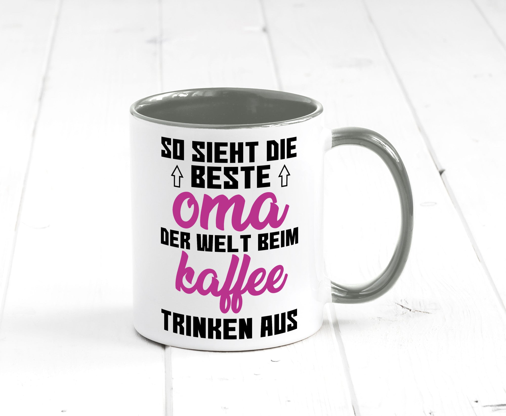 Beste Oma der Welt | Großmutter Tasse lustiger Spruch Geschenk Familie