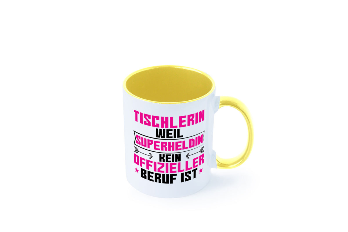 Superheldin Tischlerin | Tischlerei Geschenkidee Humor Tasse