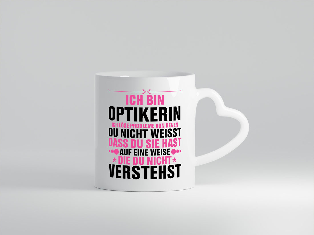 Löse Probleme: Optikerin | Augenoptik v2 lustig Humor Geschenkidee Geschenk