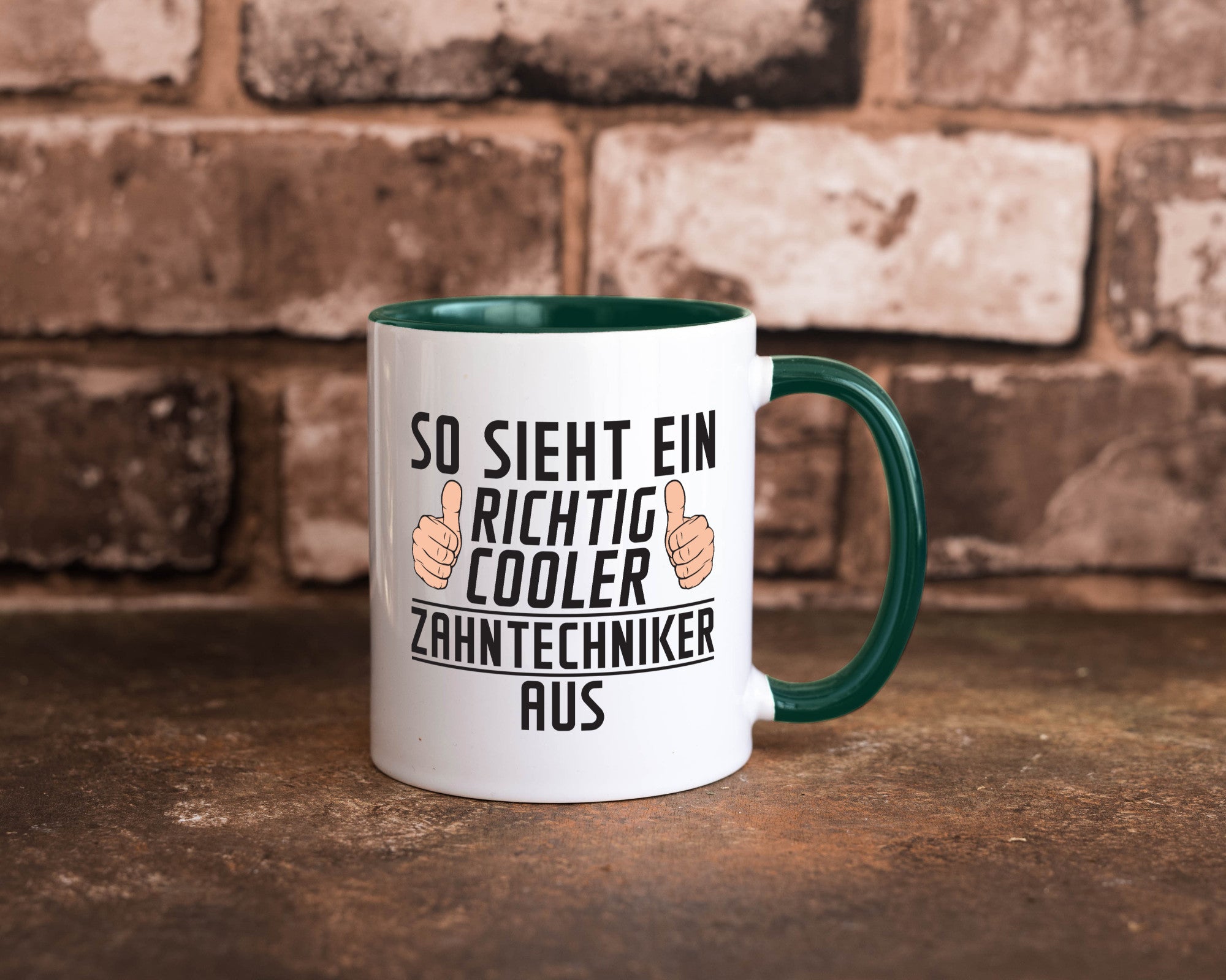 Richtig Cooler Zahntechniker | Zahnmedizin Geschenkidee Humor Tasse